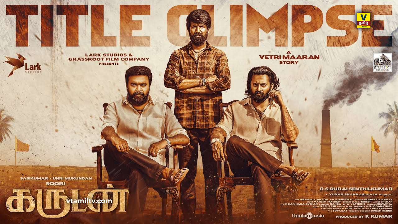 glimpse video of garudan movie