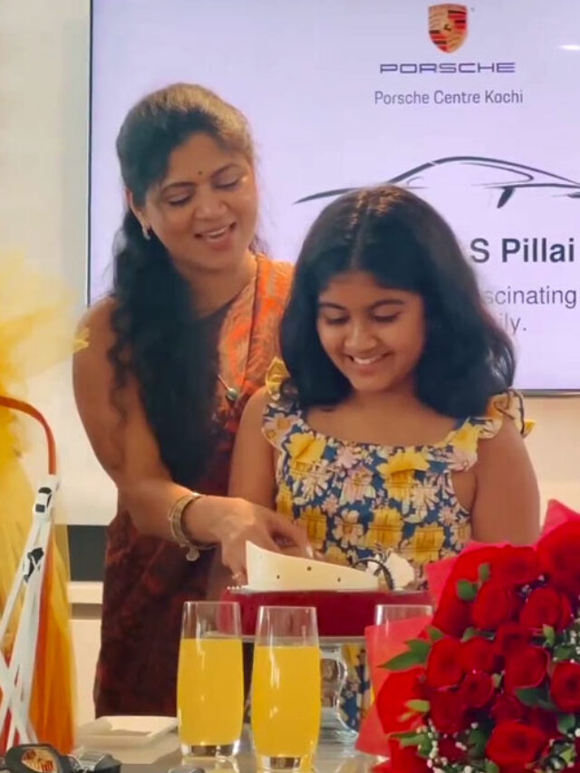 வளர்ந்து வரும் கேரளா தொழிலதிபருடைய புது போர்ஷே கார்!