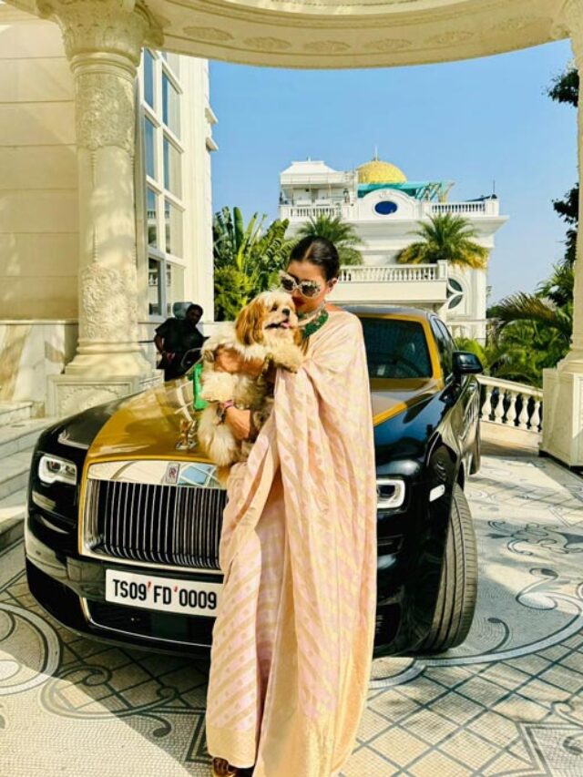 ஹைதராபாத் பெண் தொழிலதிபருடைய ரோல்ஸ்-ராய்ஸ் கார்!